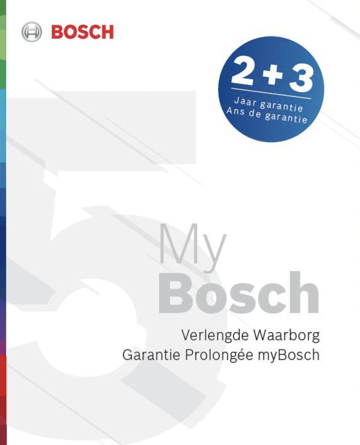 BOSCH Q8BBECEWB2 garantie prolongée
