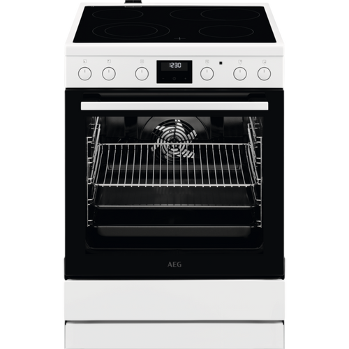 AEG CCB6441BBW cuisinière avec taque ceramique - 60cm