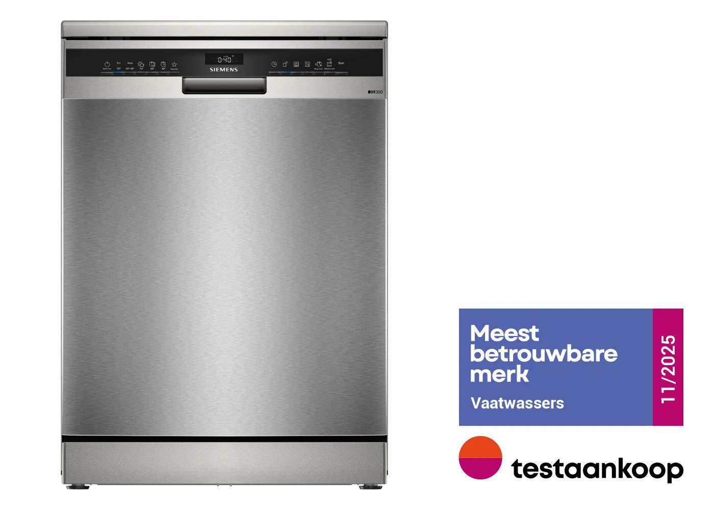 SIEMENS SN23EI22CF iQ300 lave-vaisselle pose-libre