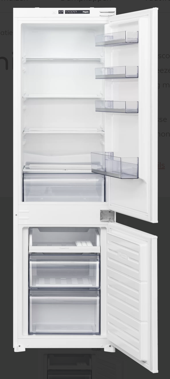 PELGRIM PCS27178L combiné réfrigérateur-congélateur - 178cm