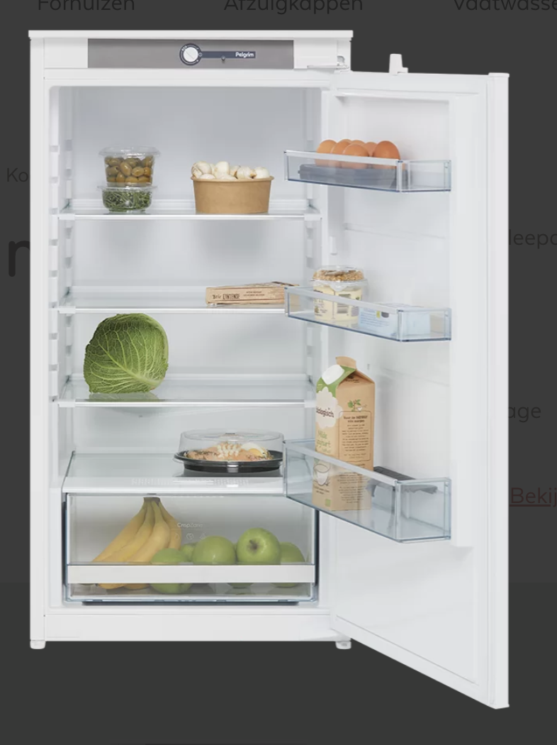 PELGRIM PKS34102 réfrigérateur sans surgélateur - 102cm