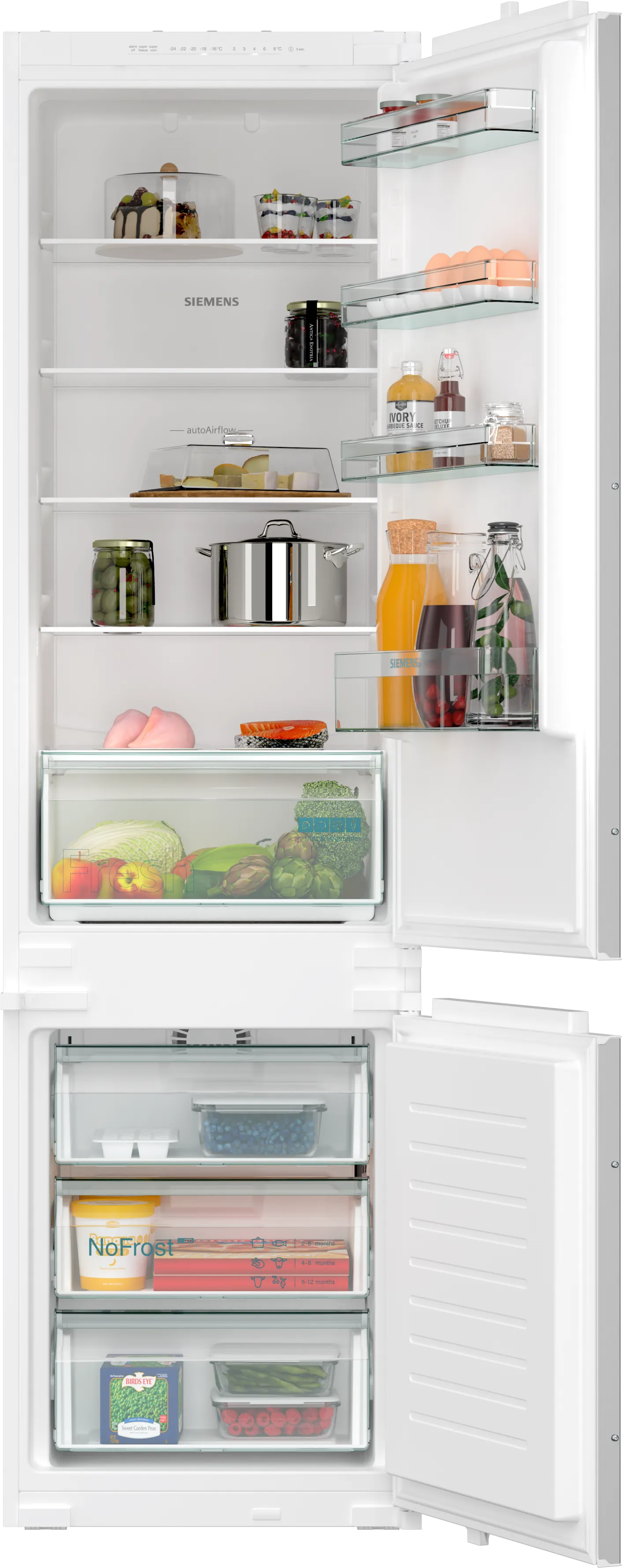 SIEMENS KI96NNSE0 IQ100 combiné réfrigérateur-congélateur - 194cm
