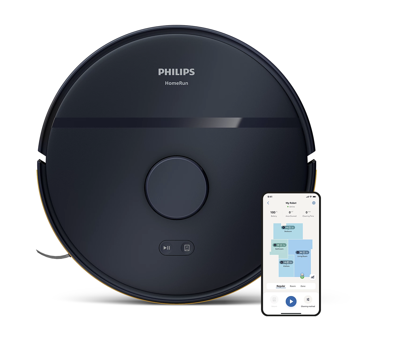 PHILIPS PDXU2000/10 aspirateur robot