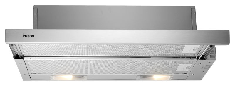 PELGRIM SLK635RVS hotte téléscopique - 60cm