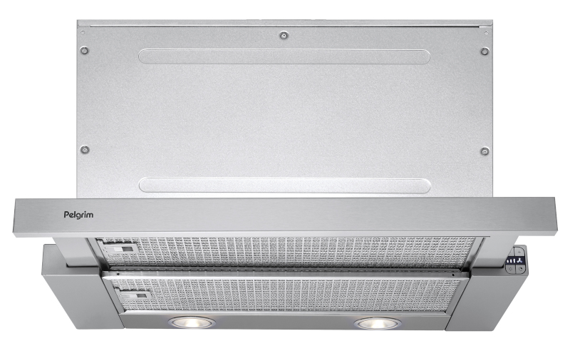 PELGRIM SLK685RVS hotte téléscopique - 60cm
