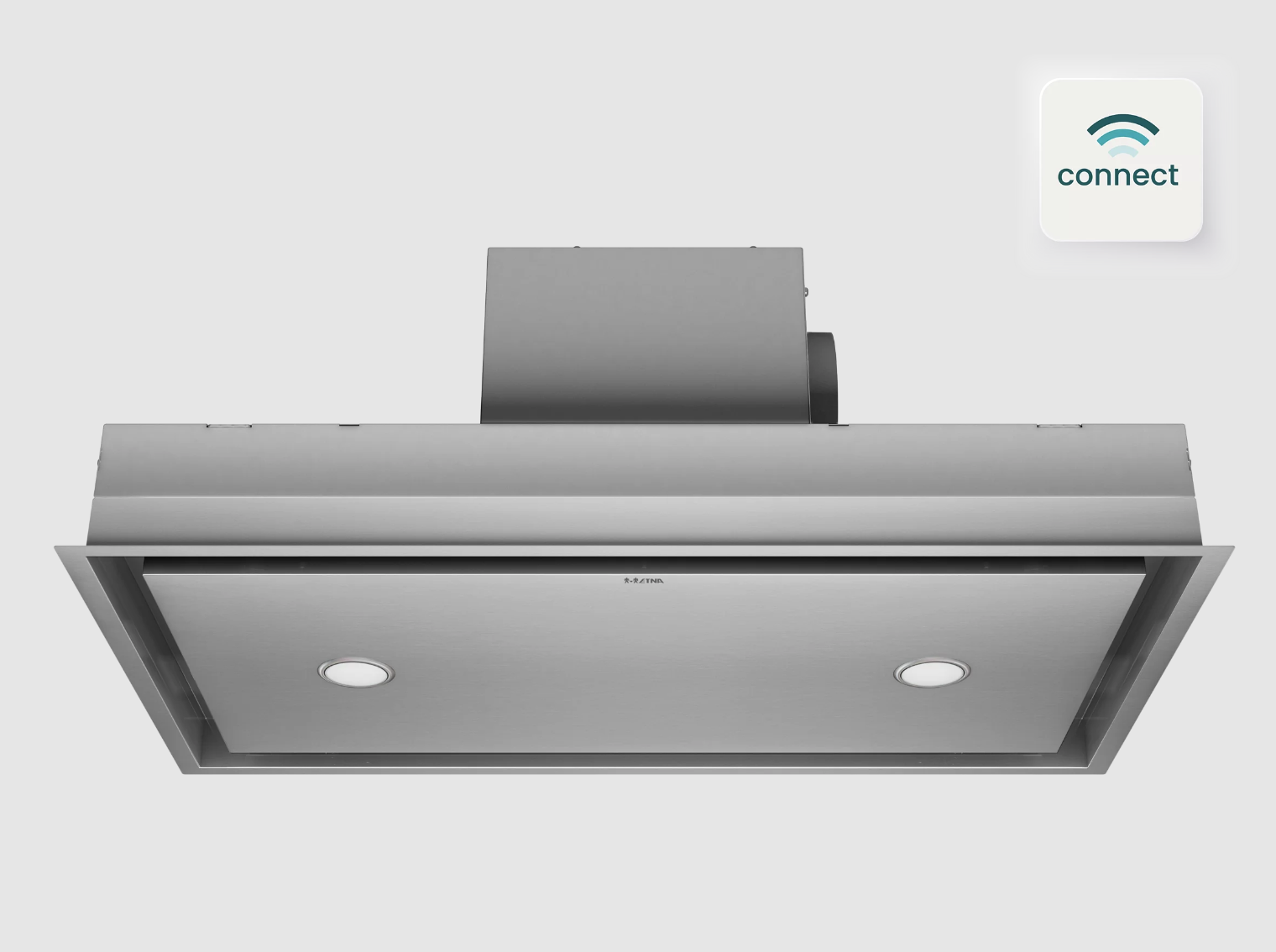 ETNA AIP790CRVS hotte plafonnier - 90cm