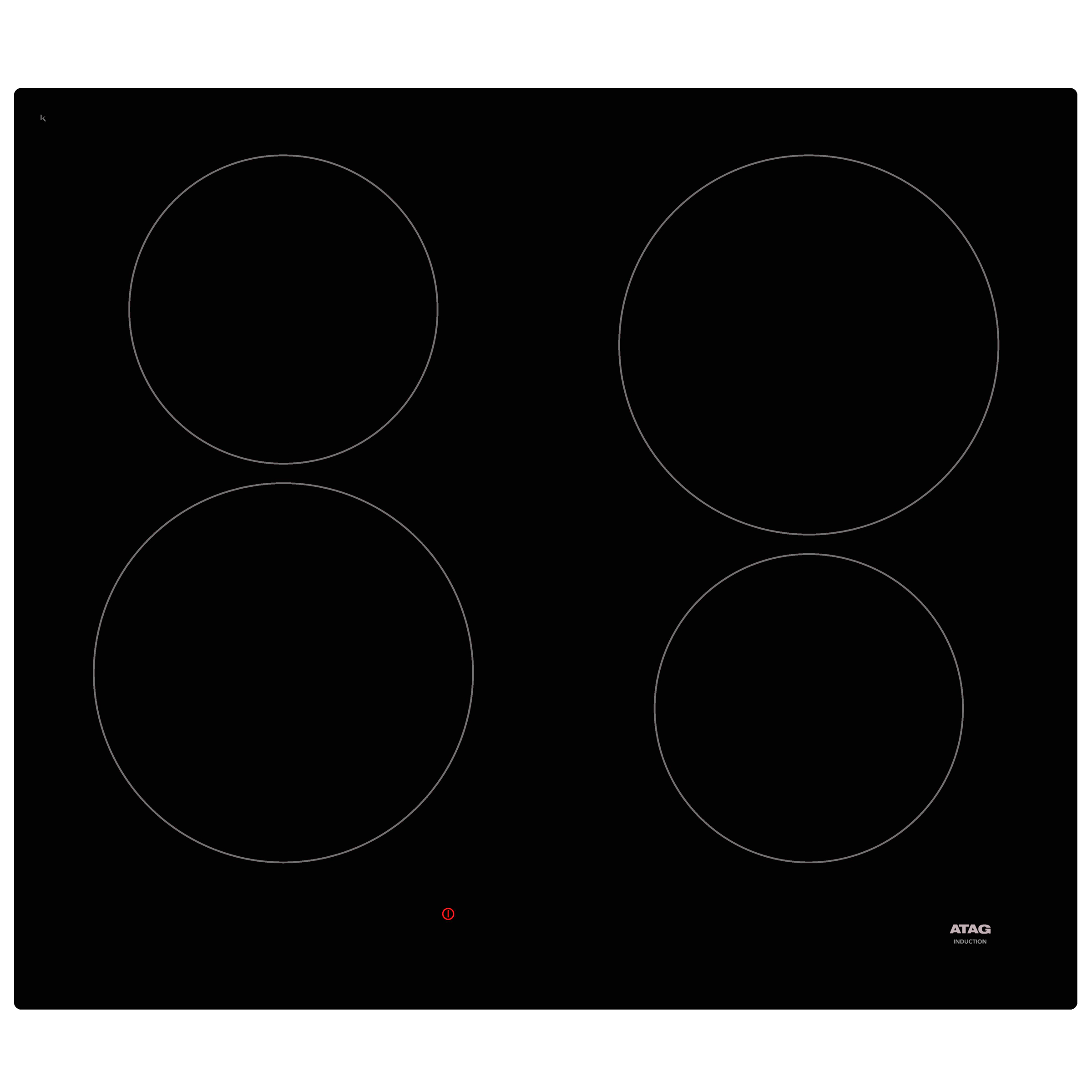 ATAG HI06471E table de cuisson à induction - 60cm