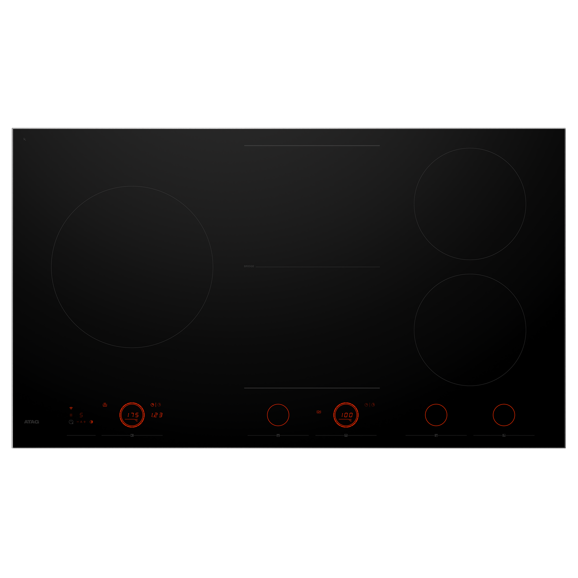 ATAG HI29571SV table de cuisson à induction - 90cm