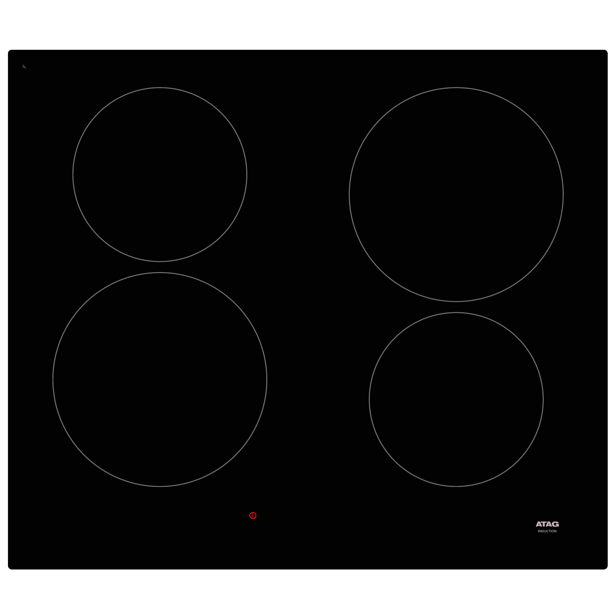 ATAG HI06471E table de cuisson à induction - 60cm